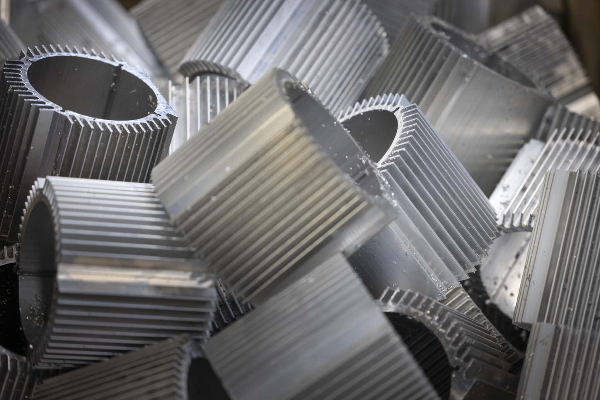 Metal raw materials at Aagaard Nielsens Maskinfabrik